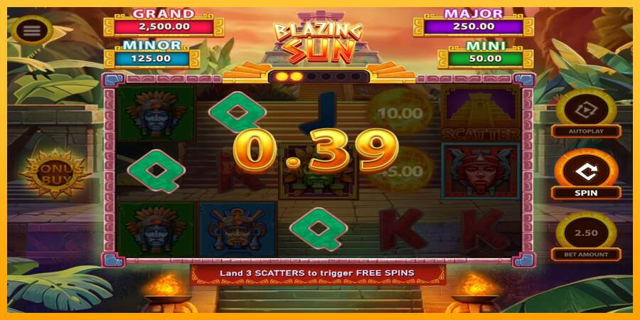 Blazing Sun mesin permainan untuk uang, gambar 3