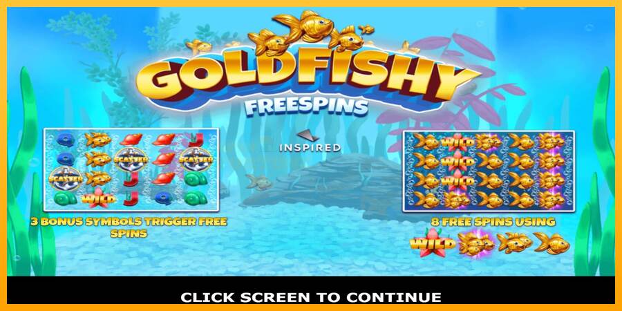 Gold Fishy Free Spins mesin permainan untuk uang, gambar 1