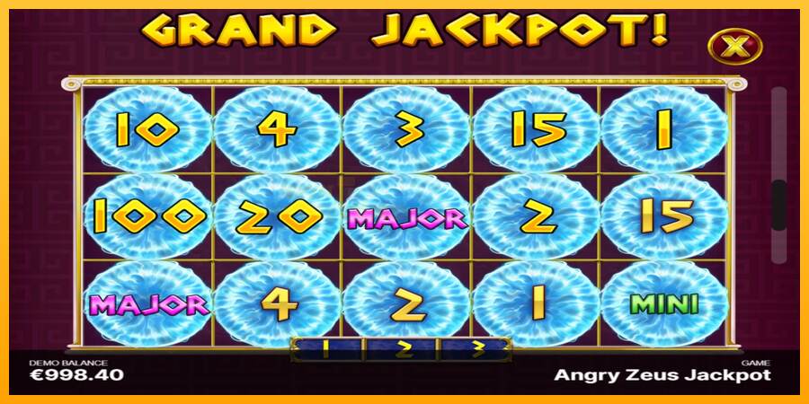 Angry Zeus Jackpot mesin permainan untuk uang, gambar 7