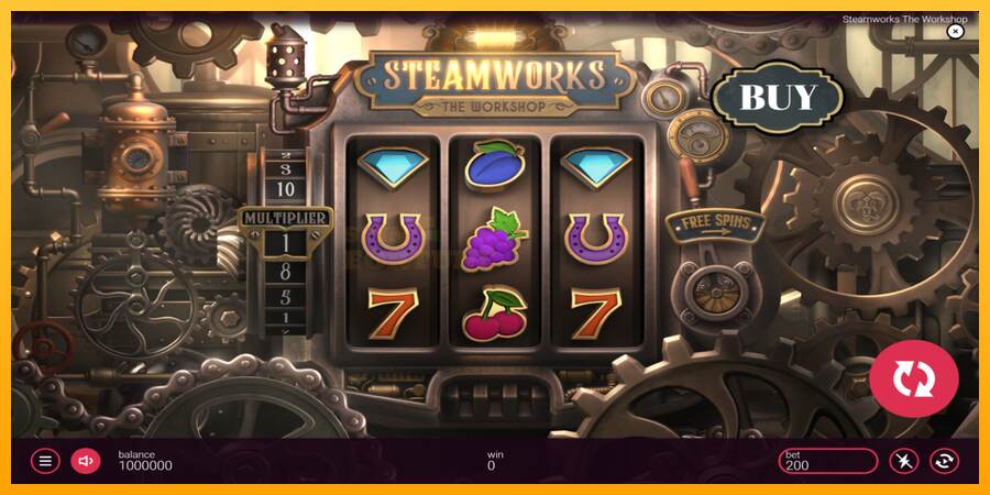 Steamworks - The Workshop mesin permainan untuk uang, gambar 2