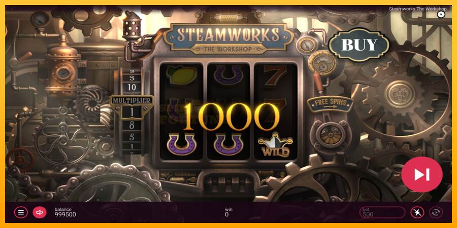 Steamworks - The Workshop mesin permainan untuk uang, gambar 3