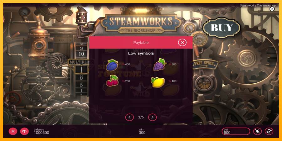 Steamworks - The Workshop mesin permainan untuk uang, gambar 6