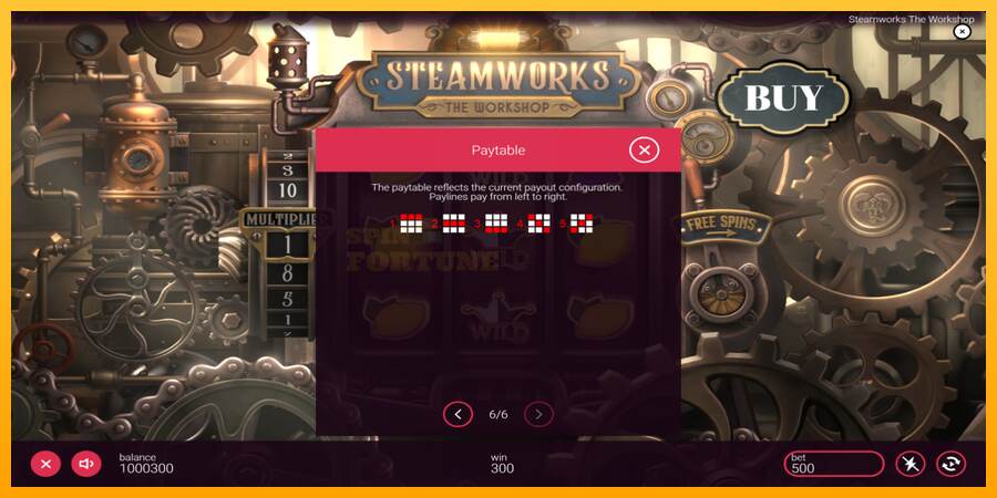 Steamworks - The Workshop mesin permainan untuk uang, gambar 7