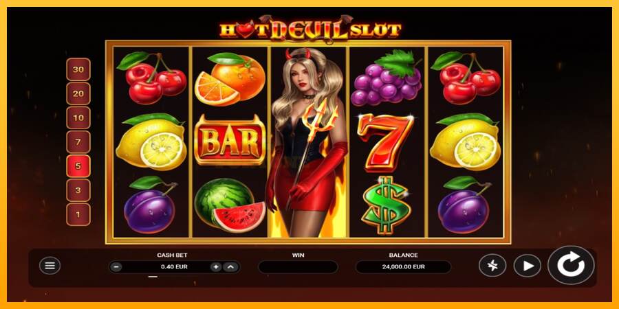 Hot Devil Slot mesin permainan untuk uang, gambar 1