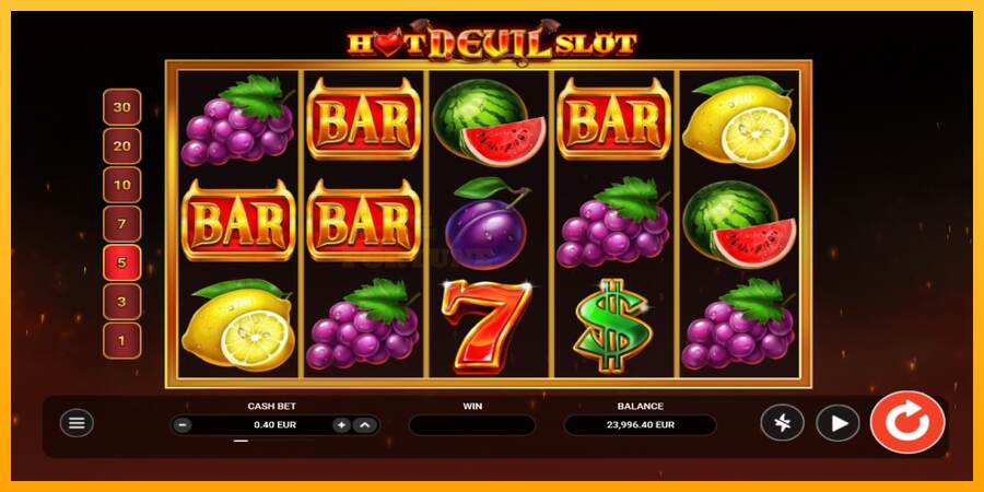 Hot Devil Slot mesin permainan untuk uang, gambar 3