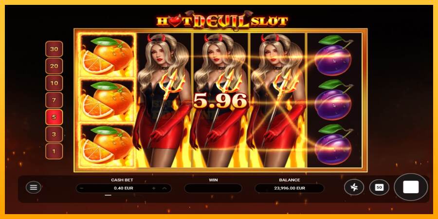 Hot Devil Slot mesin permainan untuk uang, gambar 4