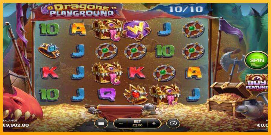 Dragons Playground mesin permainan untuk uang, gambar 3