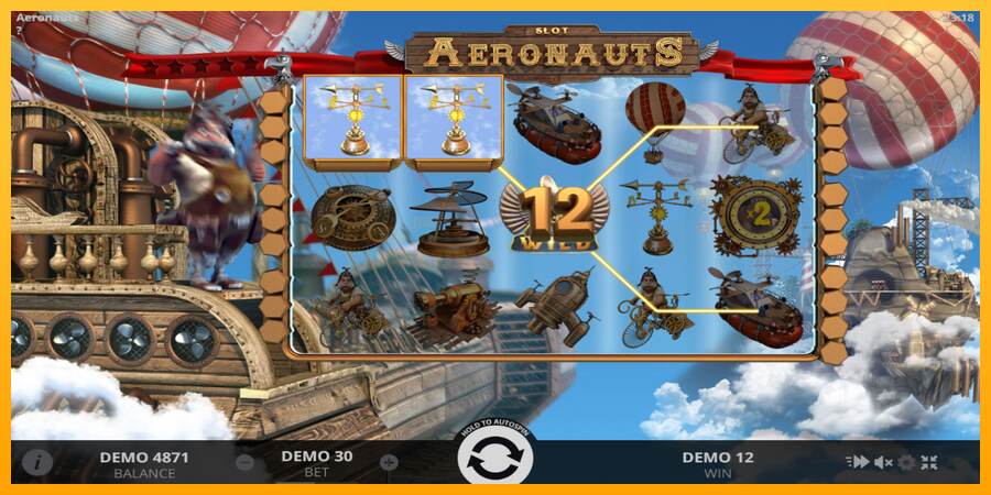 Aeronauts mesin permainan untuk uang, gambar 2