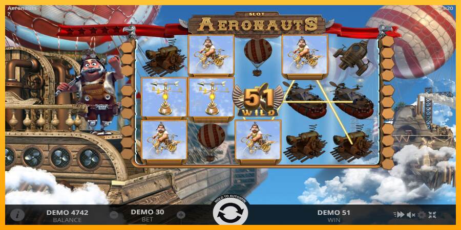 Aeronauts mesin permainan untuk uang, gambar 3