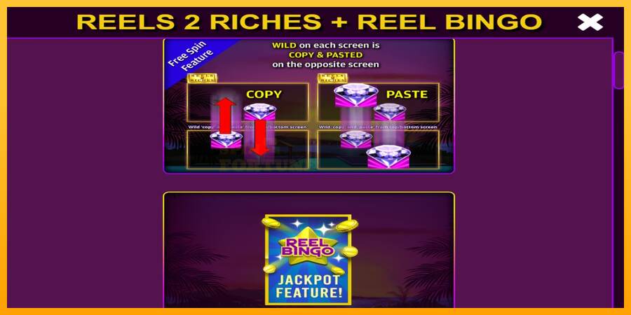 Reels 2 Riches with Reel Bingo mesin permainan untuk uang, gambar 5