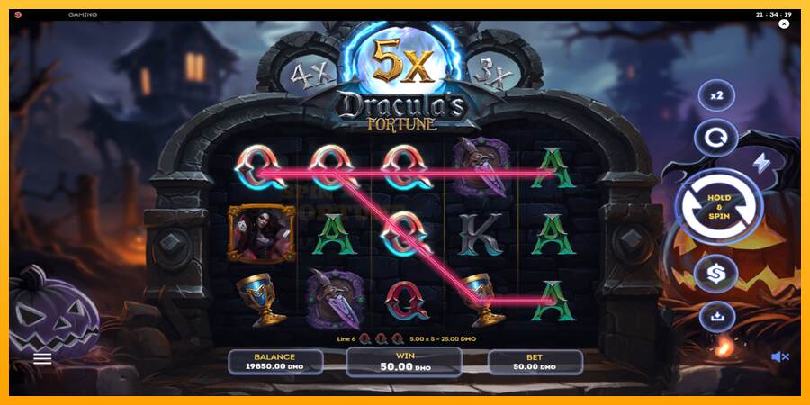 Draculas Fortune mesin permainan untuk uang, gambar 2