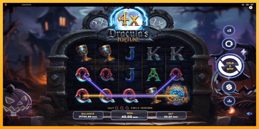 Draculas Fortune mesin permainan untuk uang, gambar 3