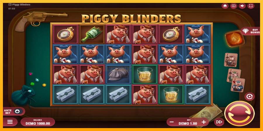 Piggy Blinders mesin permainan untuk uang, gambar 1