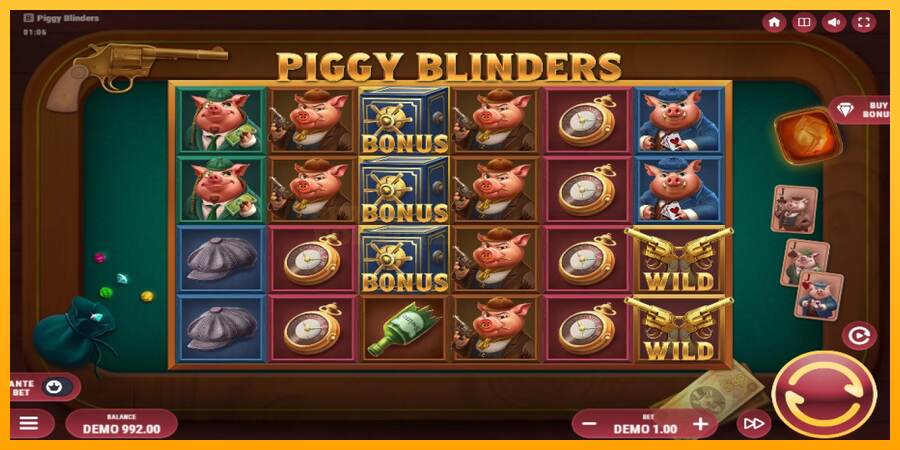 Piggy Blinders mesin permainan untuk uang, gambar 3