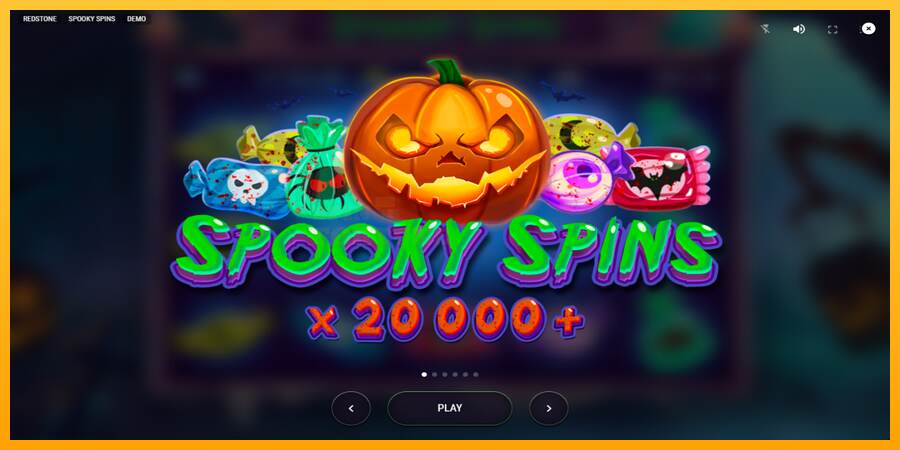 Spooky Spins mesin permainan untuk uang, gambar 1