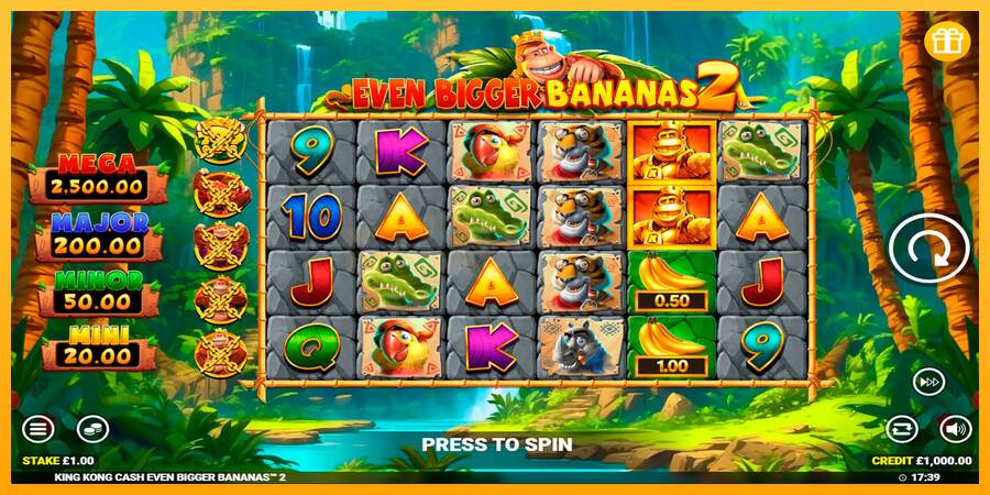 King Kong Cash Even Bigger Bananas 2 mesin permainan untuk uang, gambar 1