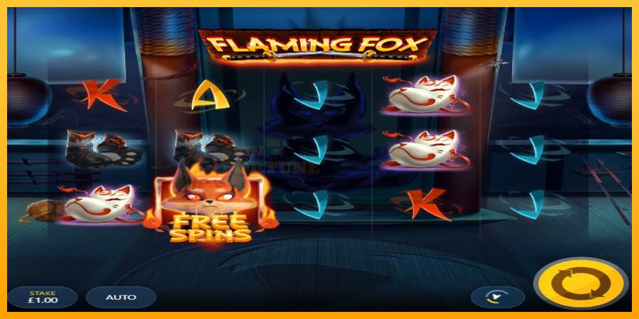 Flaming Fox mesin permainan untuk uang, gambar 2