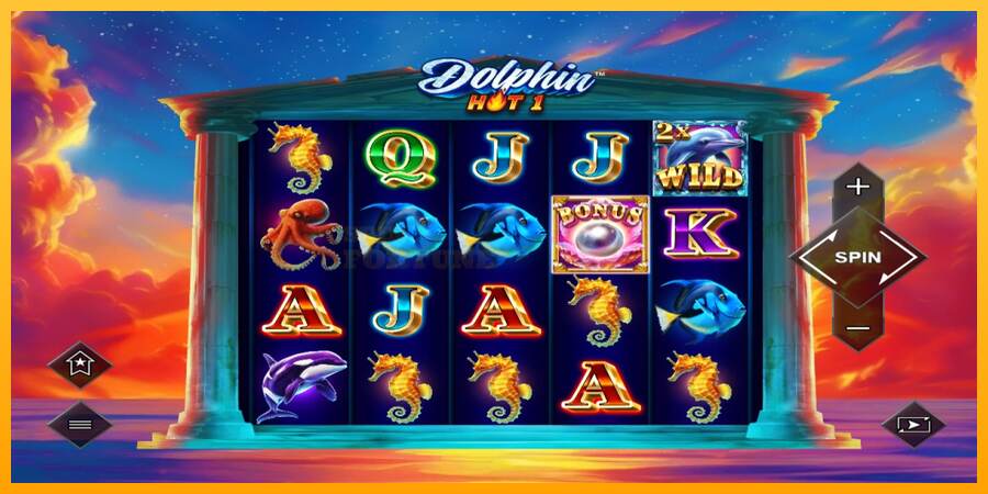 Dolphin Hot 1 mesin permainan untuk uang, gambar 2