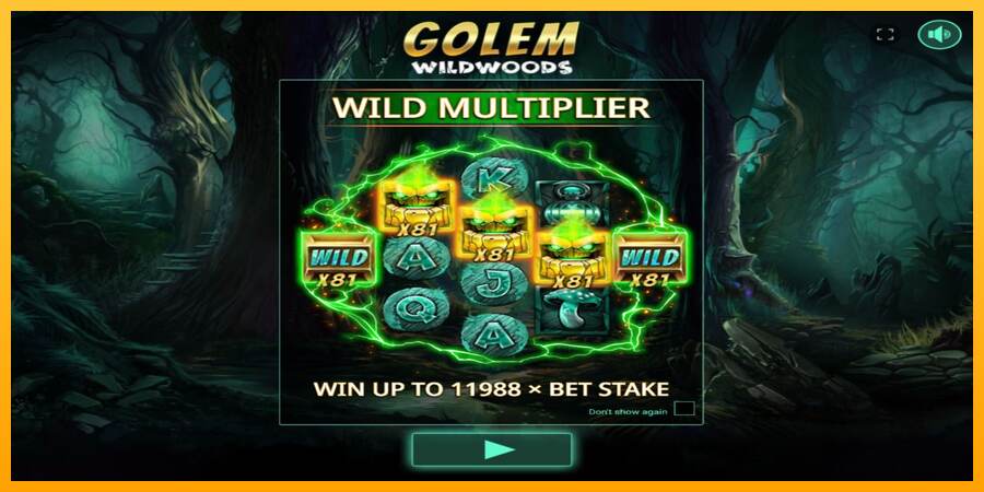 Golem Wildwoods mesin permainan untuk uang, gambar 1