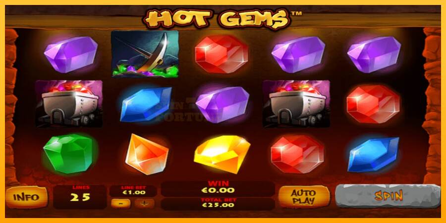 Hot Gems mesin permainan untuk uang, gambar 1