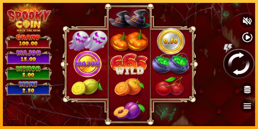 Spooky Coin Hold The Spin mesin permainan untuk uang, gambar 1