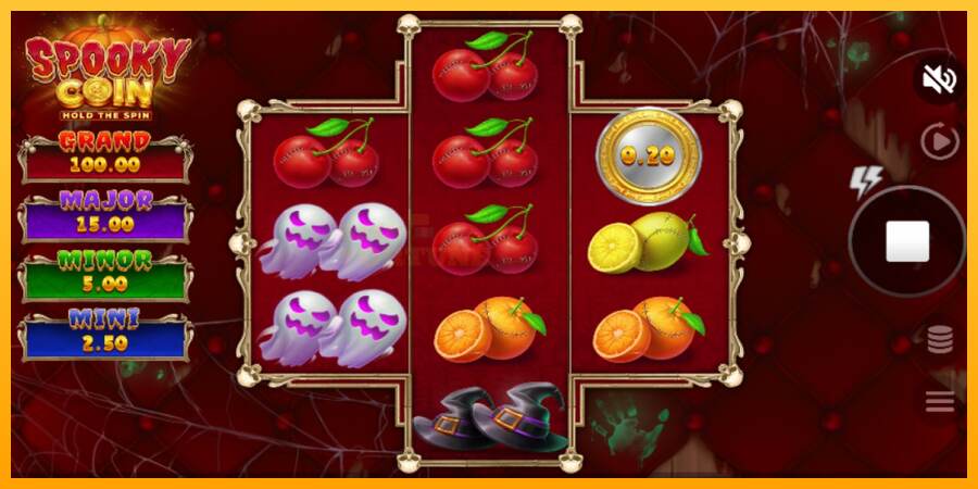 Spooky Coin Hold The Spin mesin permainan untuk uang, gambar 2