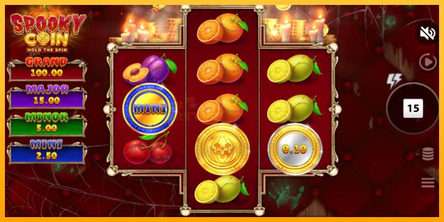 Spooky Coin Hold The Spin mesin permainan untuk uang, gambar 4