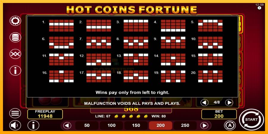 Hot Coins Fortune mesin permainan untuk uang, gambar 7