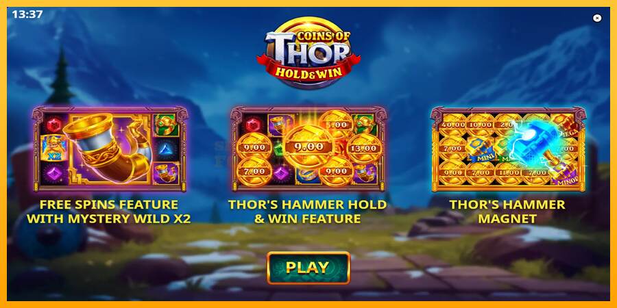 Coins of Thor mesin permainan untuk uang, gambar 1