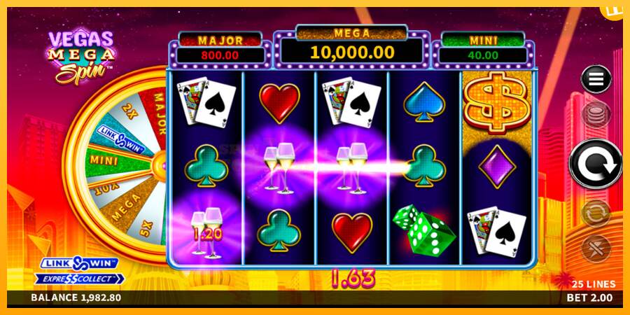 Vegas Mega Spin mesin permainan untuk uang, gambar 4