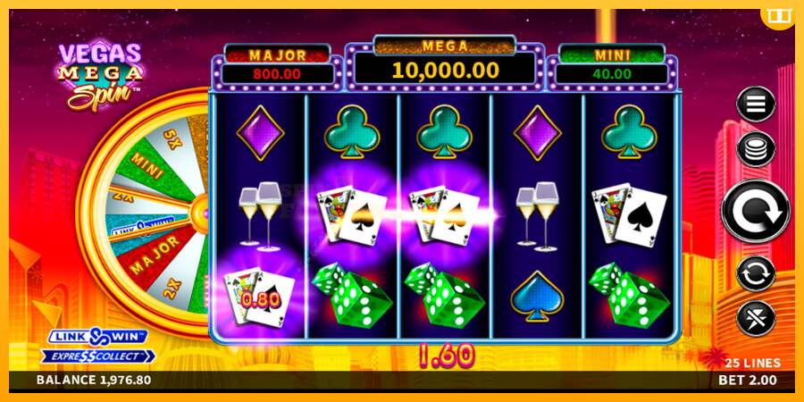 Vegas Mega Spin mesin permainan untuk uang, gambar 5