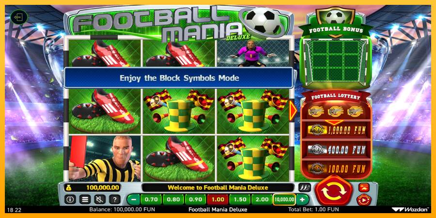 Football Mania Deluxe mesin permainan untuk uang, gambar 2