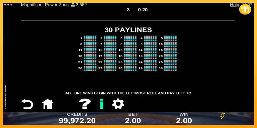 Magnificent Power Zeus mesin permainan untuk uang, gambar 7