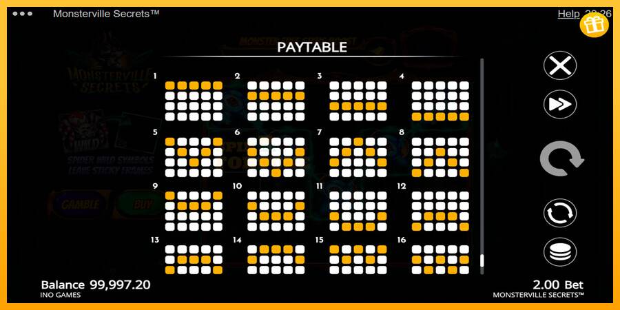 Monsterville Secrets mesin permainan untuk uang, gambar 7