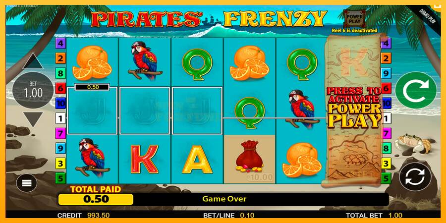 Pirates Frenzy mesin permainan untuk uang, gambar 2