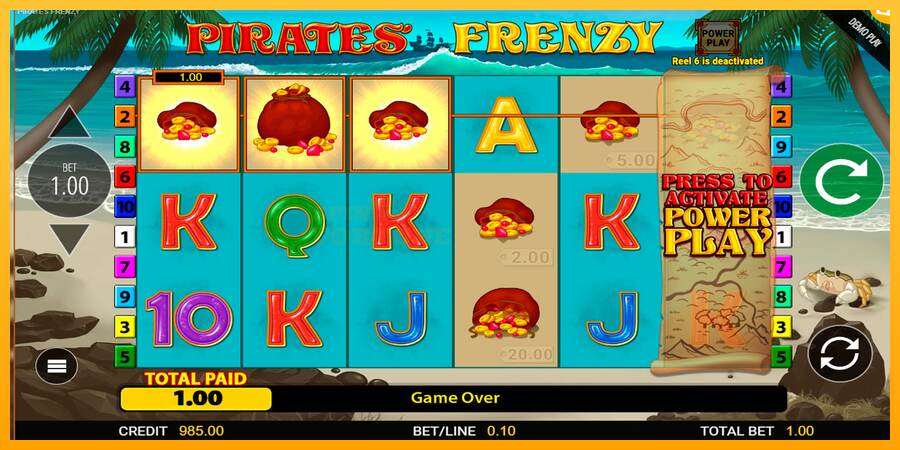 Pirates Frenzy mesin permainan untuk uang, gambar 4