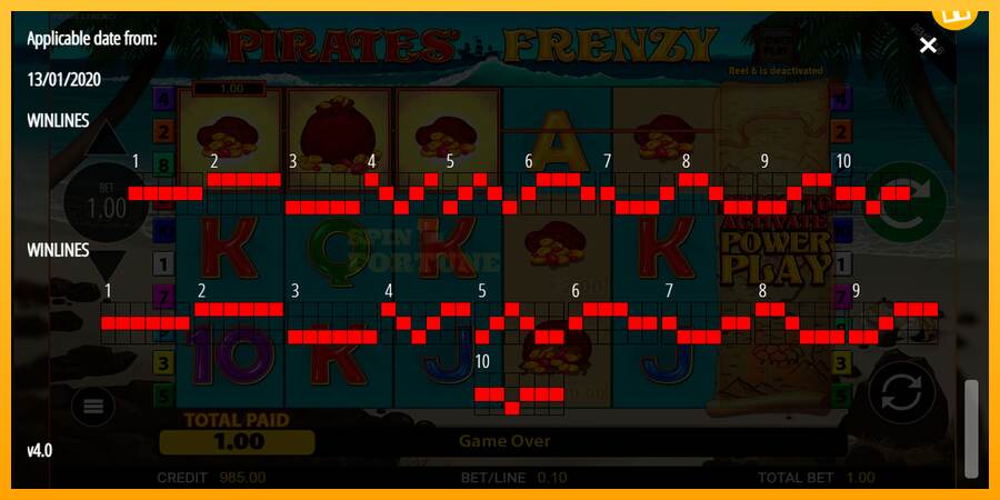 Pirates Frenzy mesin permainan untuk uang, gambar 7