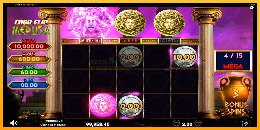 Cash Flip Medusa mesin permainan untuk uang, gambar 3