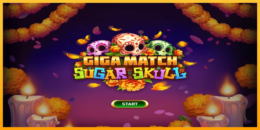 Giga Match Sugar Skull mesin permainan untuk uang, gambar 1