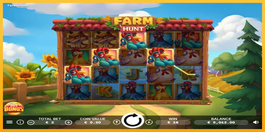 Farm Hunt mesin permainan untuk uang, gambar 3