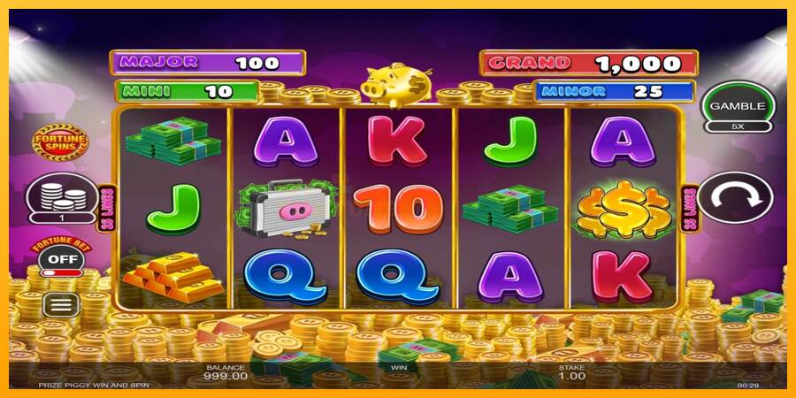 Prize Piggy Win & Spin mesin permainan untuk uang, gambar 2