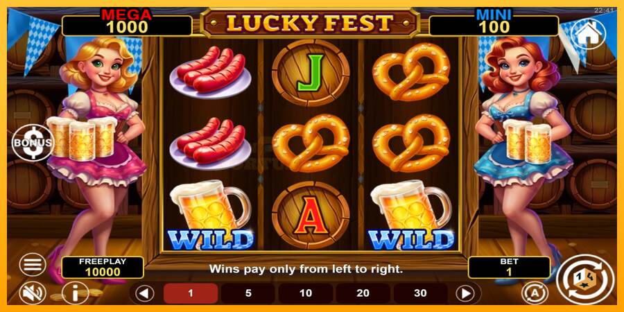 Lucky Fest Hold & Win mesin permainan untuk uang, gambar 1