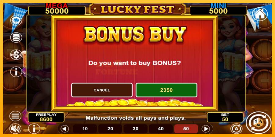 Lucky Fest Hold & Win mesin permainan untuk uang, gambar 4