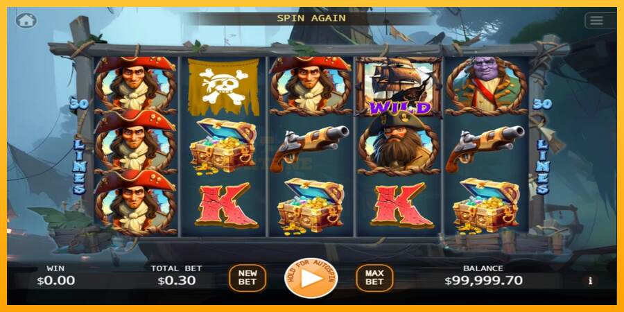 Pirates Treasure Quest mesin permainan untuk uang, gambar 1