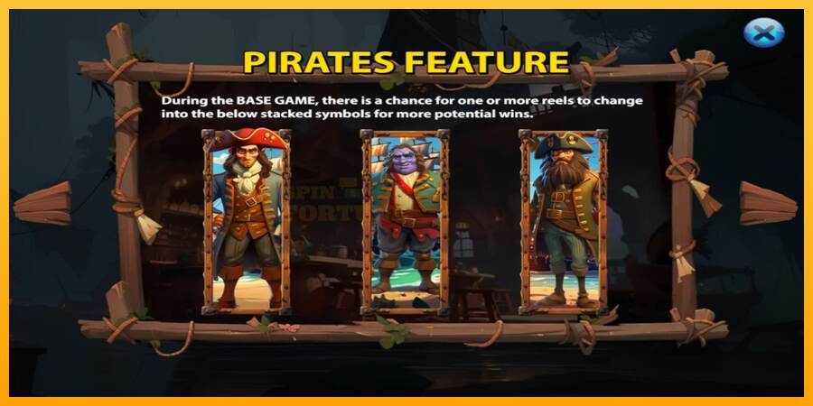 Pirates Treasure Quest mesin permainan untuk uang, gambar 5