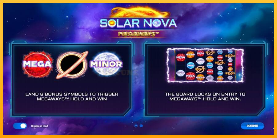 Solar Nova Megaways mesin permainan untuk uang, gambar 1