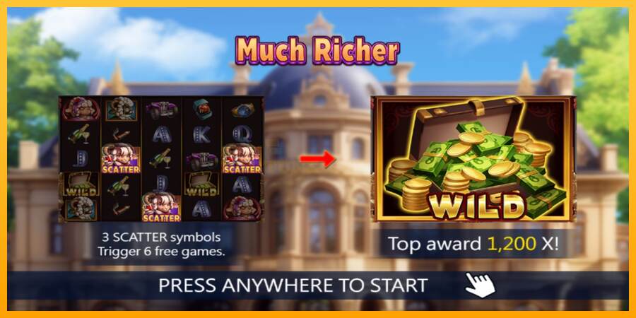 Much Richer mesin permainan untuk uang, gambar 1