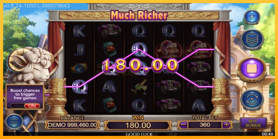 Much Richer mesin permainan untuk uang, gambar 3