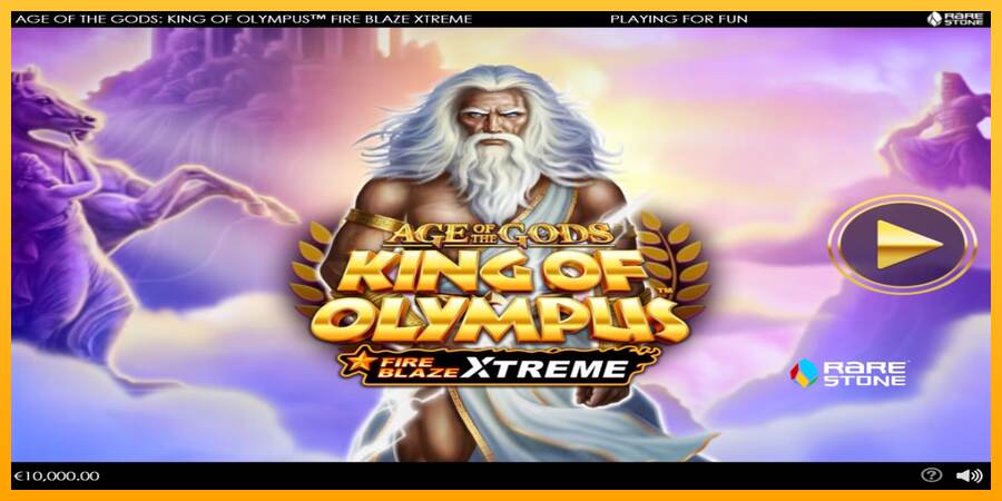 Age of the Gods: King of Olympus Fire Blaze Xtreme mesin permainan untuk uang, gambar 1