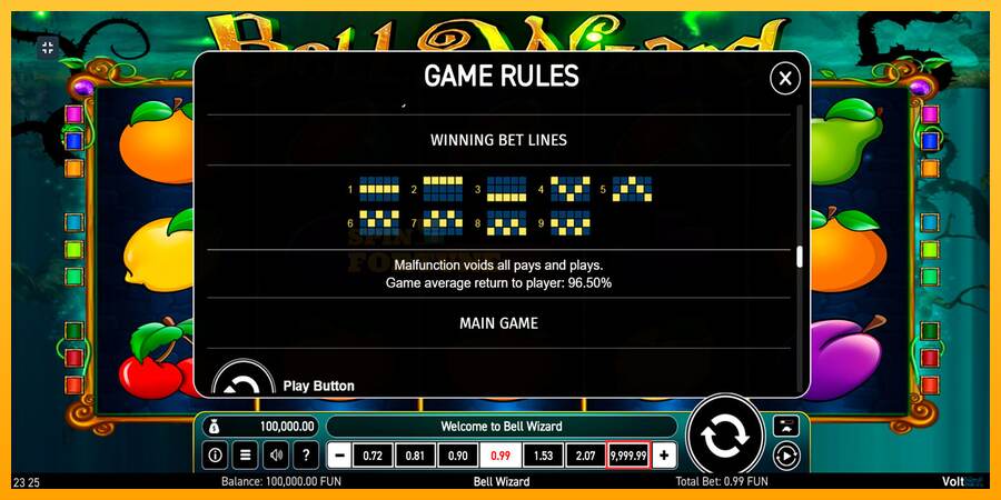 Bell Wizard mesin permainan untuk uang, gambar 4